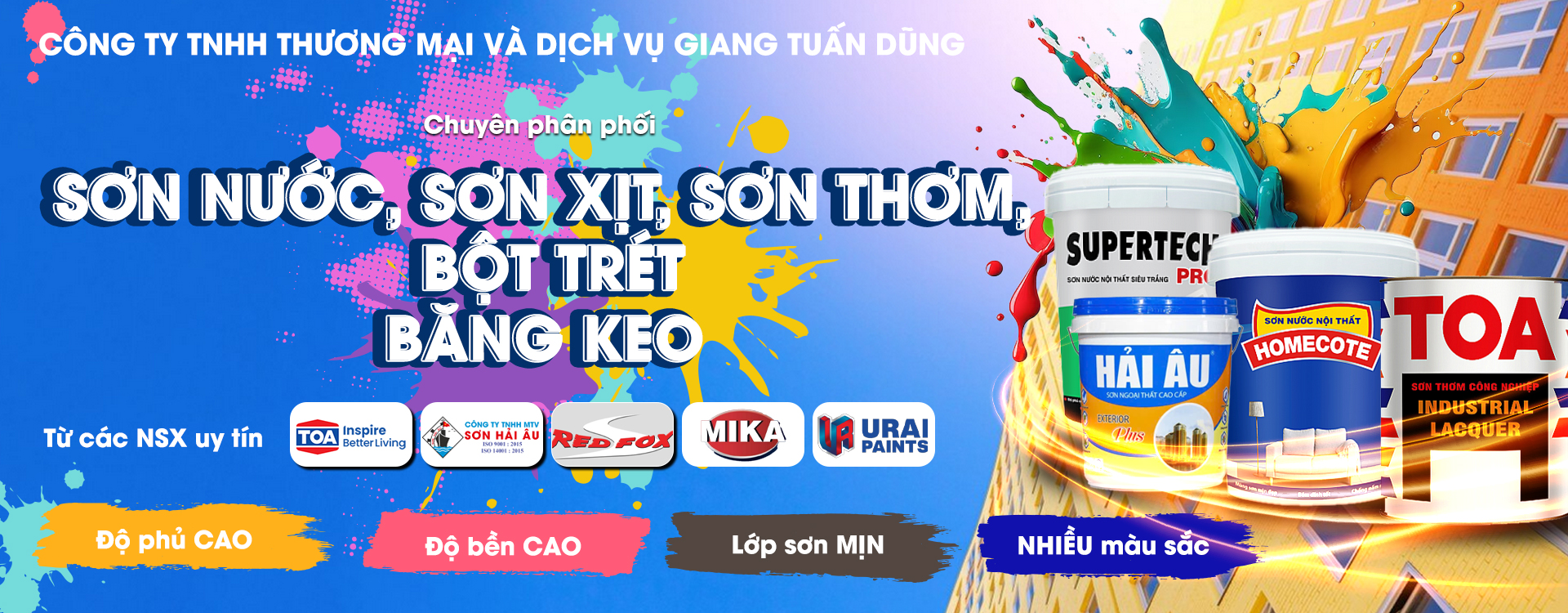 CÔNG TY TNHH THƯƠNG MẠI VÀ DỊCH VỤ GIANG TUẤN DŨNG